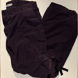 Y2K Tommy Hilfiger Purple Cargo Pants Size 12